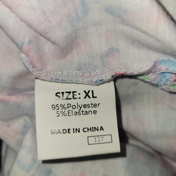 Multicolor maxi dress XL NEW - Picture 6 of 6